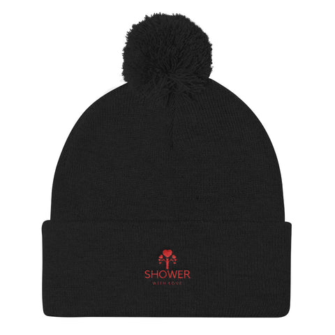 SWL Pom Pom Knit Cap