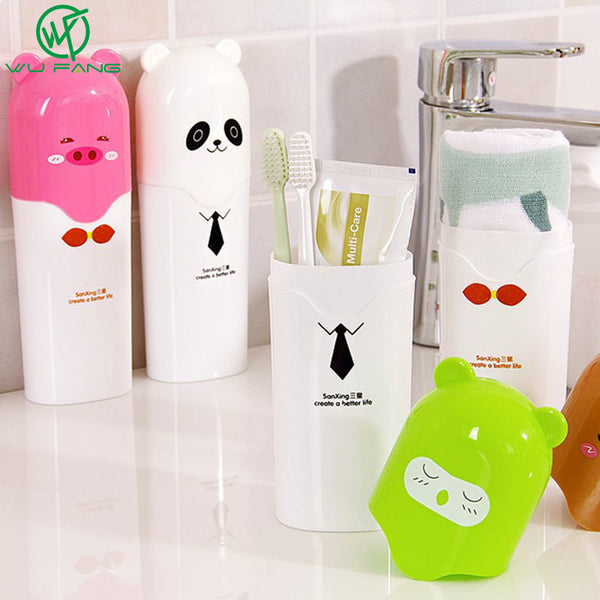 Cute Cartoon Children Toothbrush Holder