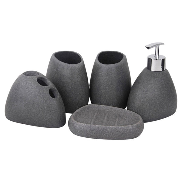 5 Pcs/Set Bathroom Accessories Sets