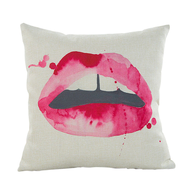 Valentine's Day Flax Pillow