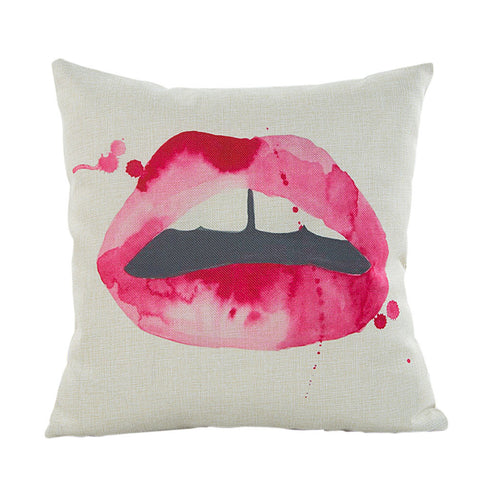 Valentine's Day Flax Pillow