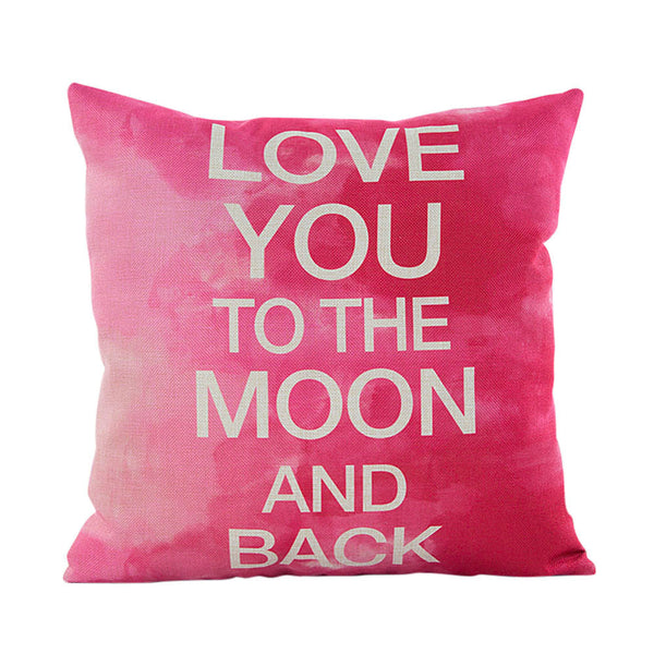 Valentine's Day Flax Pillow