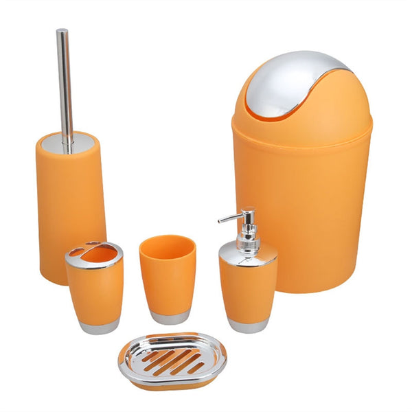 6pcs Bathroom Accessory Set