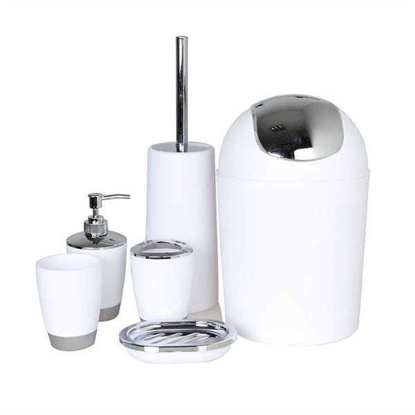 6pcs Bathroom Accessory Set