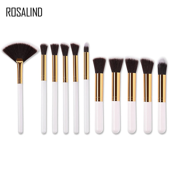 ROSALIND 11PCS eye lips face Make up Brush Set
