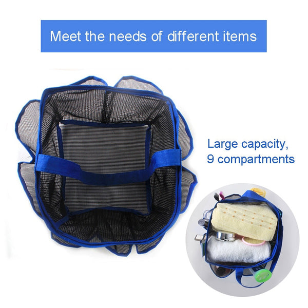Hanging Mesh Shower Tote