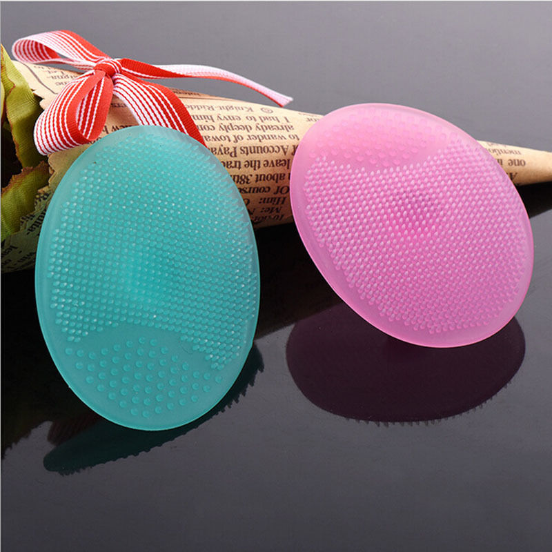 Baby Infant Soft Silicone Bath Shower Brush