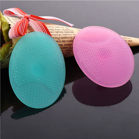 Baby Infant Soft Silicone Bath Shower Brush