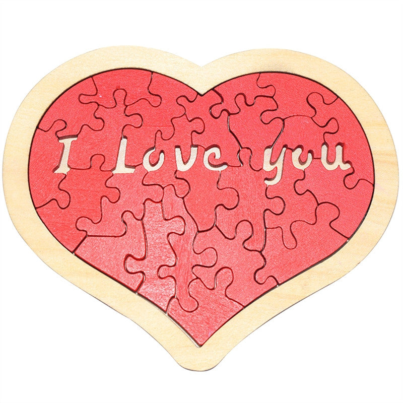 Love Puzzle for Valentine's Day Present