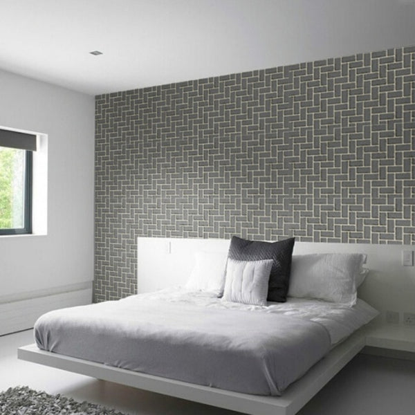 New PVC Self-Adhesive Wall Paper Brick  3D Imitation Rock Stone Vinyl Wallpaper