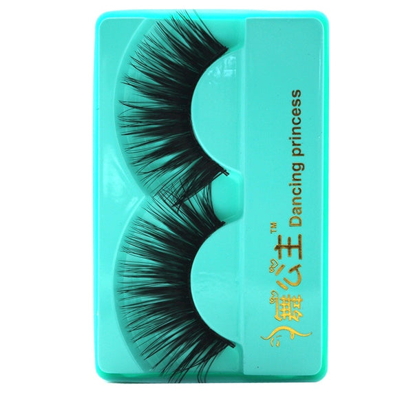 1 pair Curly Crisscross False Eyelashes