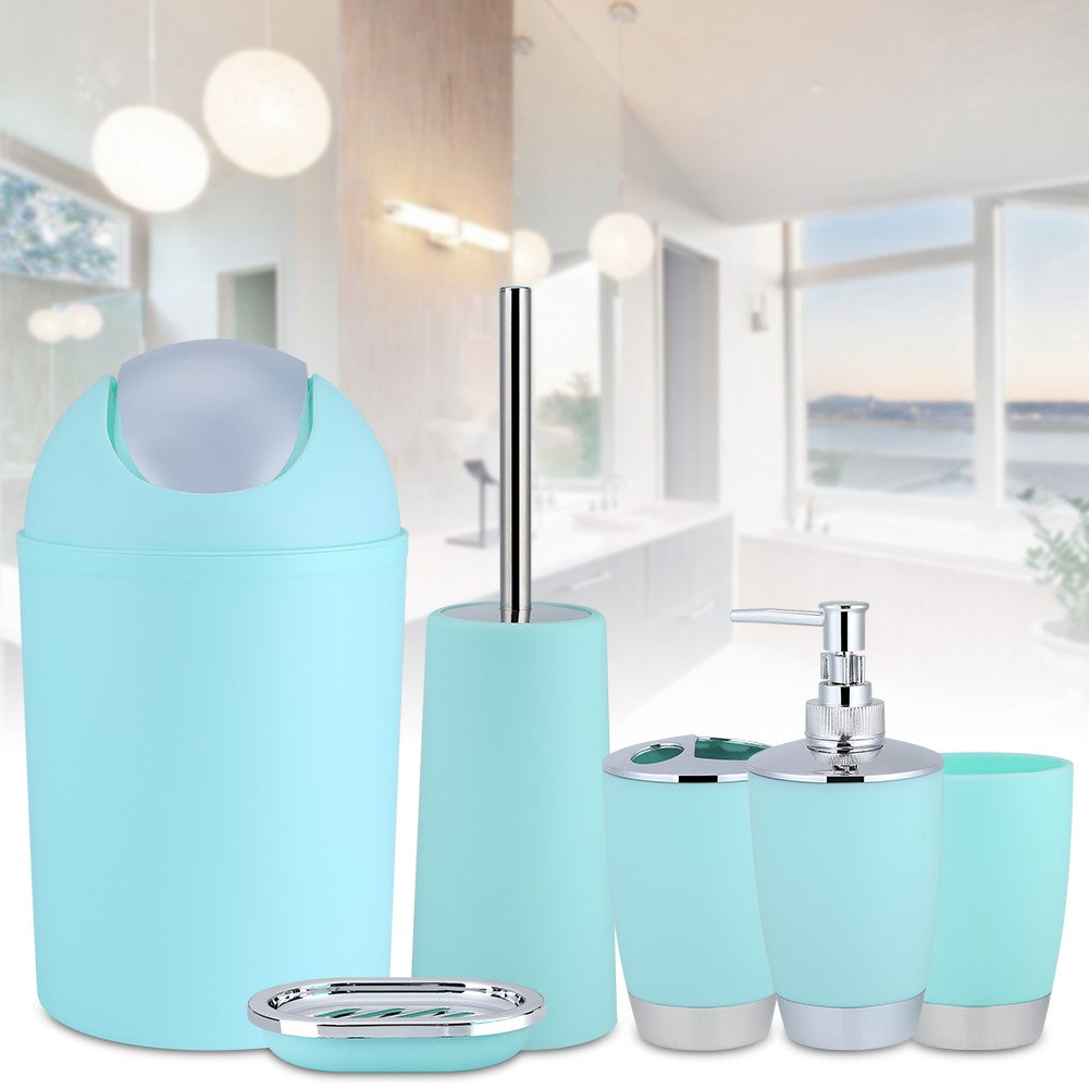 6Pcs Bathroom Accessory Set