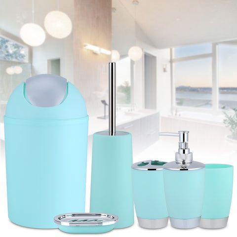 6Pcs Bathroom Accessory Set