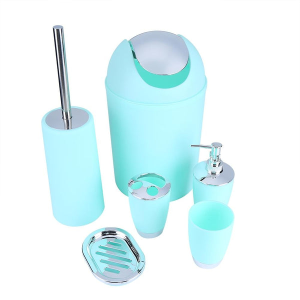 6Pcs Bathroom Accessory Set