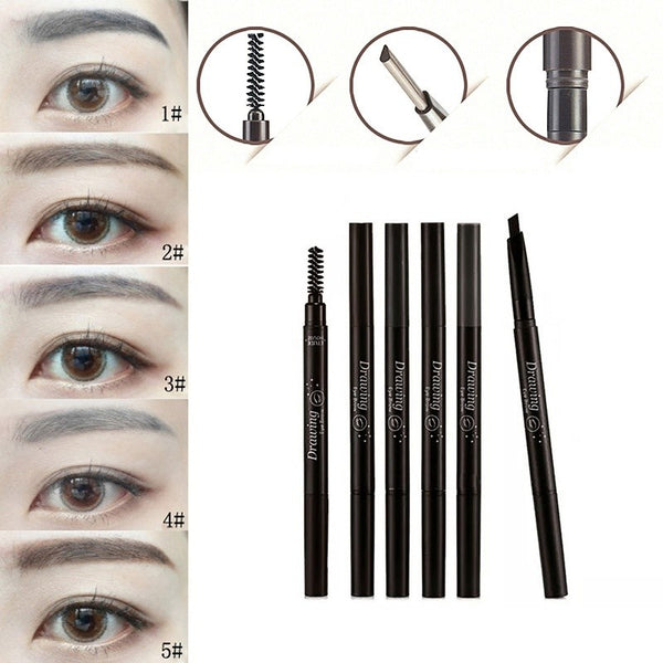 5 Colors Double ended Eyebrow Pencils