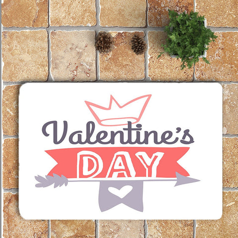Romantic Valentine's Day Area Rug Mat