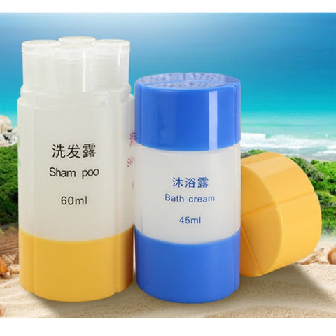 Travel Cosmetics Four-In-One Liquid Storage Bottles
