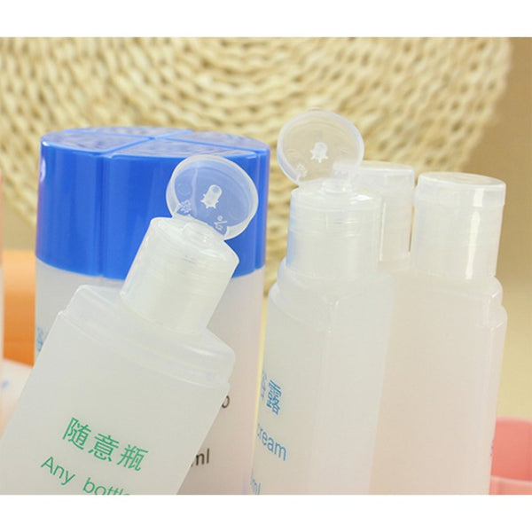 Travel Cosmetics Four-In-One Liquid Storage Bottles