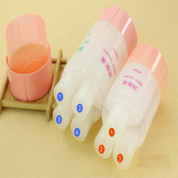 Travel Cosmetics Four-In-One Liquid Storage Bottles