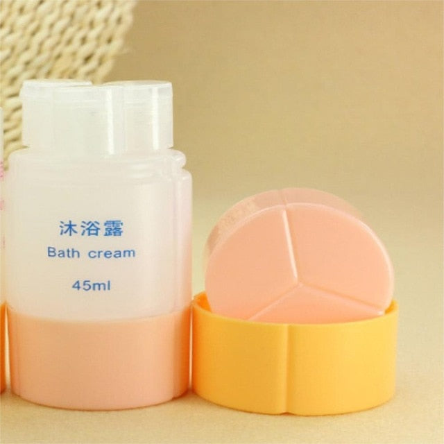 Travel Cosmetics Four-In-One Liquid Storage Bottles