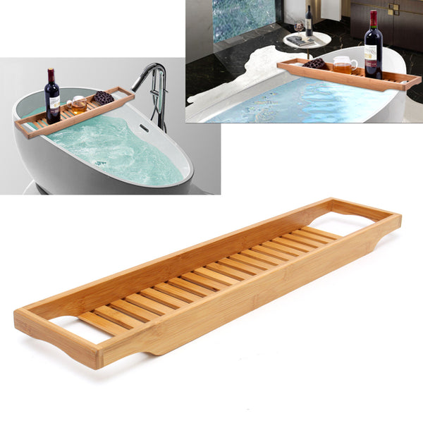 Bathroom Shelf Bath Tub Wine Rack Oganizer