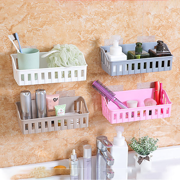 6Colors Plastic Suction Box  Drain Storage