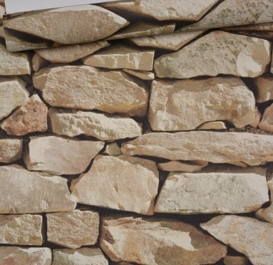 Chinese Retro Imitation Stone Wallpaper