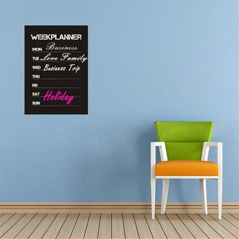 ZLinKJ DIY Removable Weekly Wall Planner