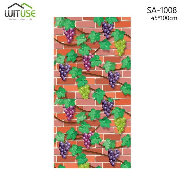 Vinyl Self Adhesive Wallpaper Brick Backdrop