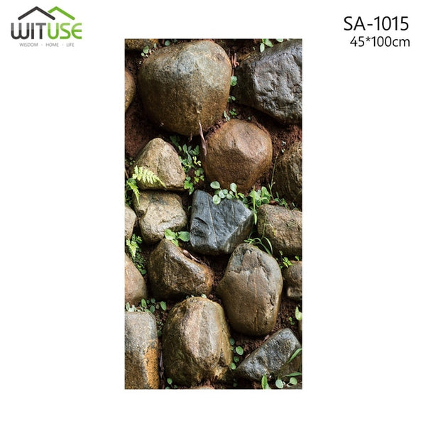 Vinyl Self Adhesive Wallpaper Brick Backdrop