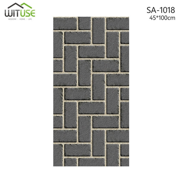 Vinyl Self Adhesive Wallpaper Brick Backdrop